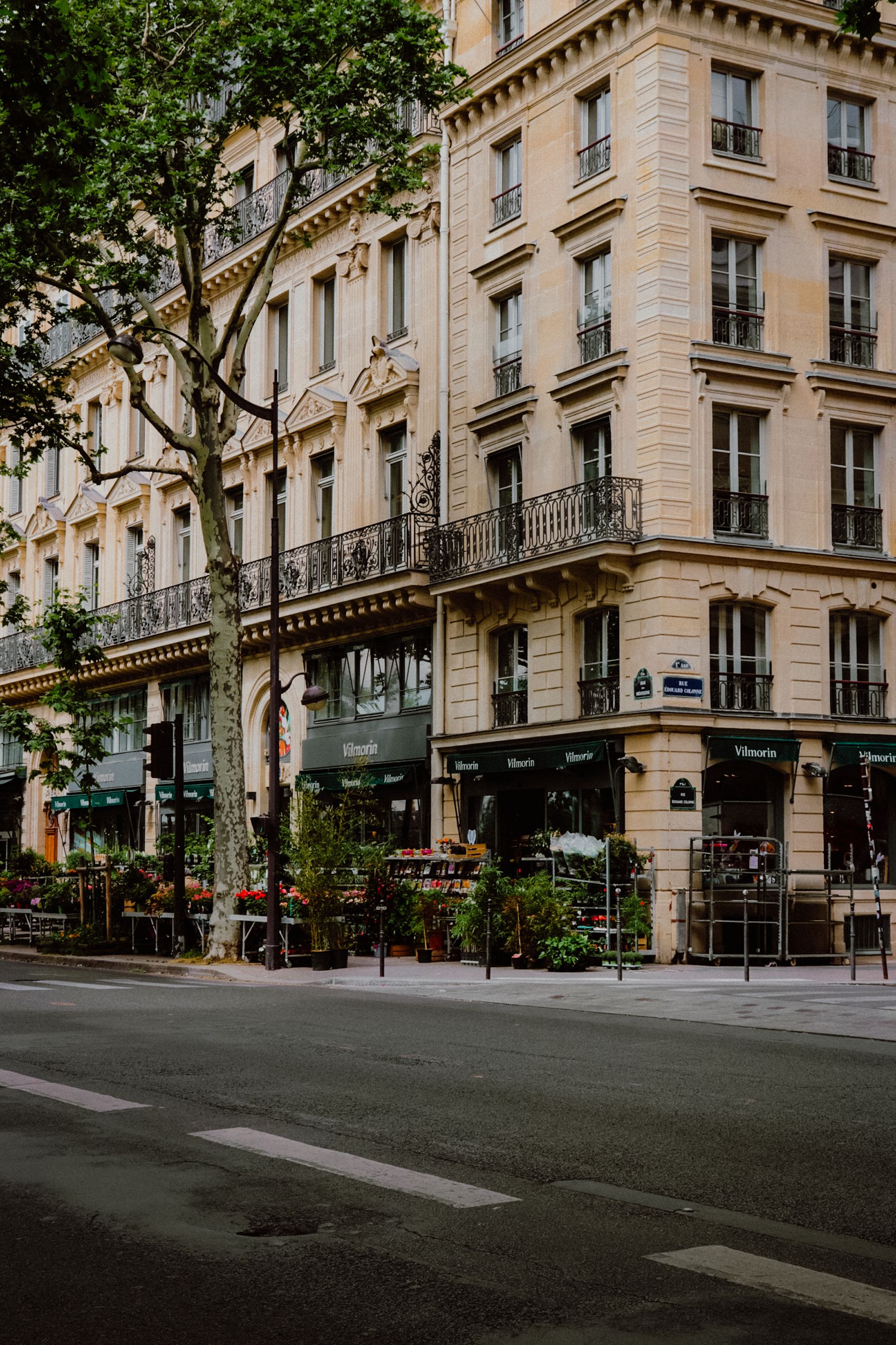 A quiet café corner in Paris, an ideal setting for focused one-on-one conversation.